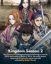 Vương giả thiên hạ (Mùa 2) - Kingdom (Season 2) (2013) Vương giả thiên hạ (Mùa 2) - Kingdom (Season 2) (2013)